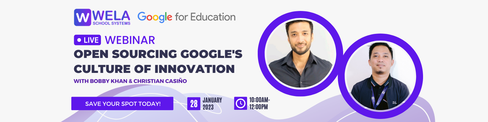 WELA <> Google: "Elevate Your School's Innovation Game"